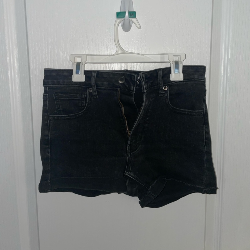 American Eagle Black Jean Shorts